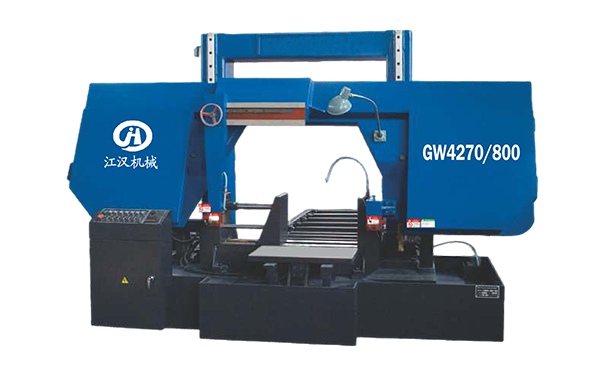 净潭乡GW4270/800双柱龙门卧式带锯床